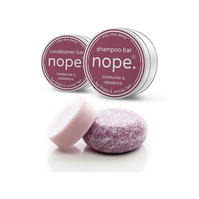 into the deep shampoo & conditioner bar set