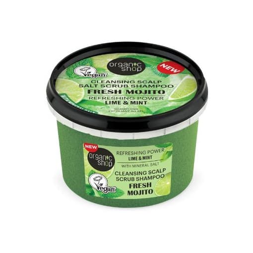 Scalp Salt Scrub Shampoo Fresh Mojito