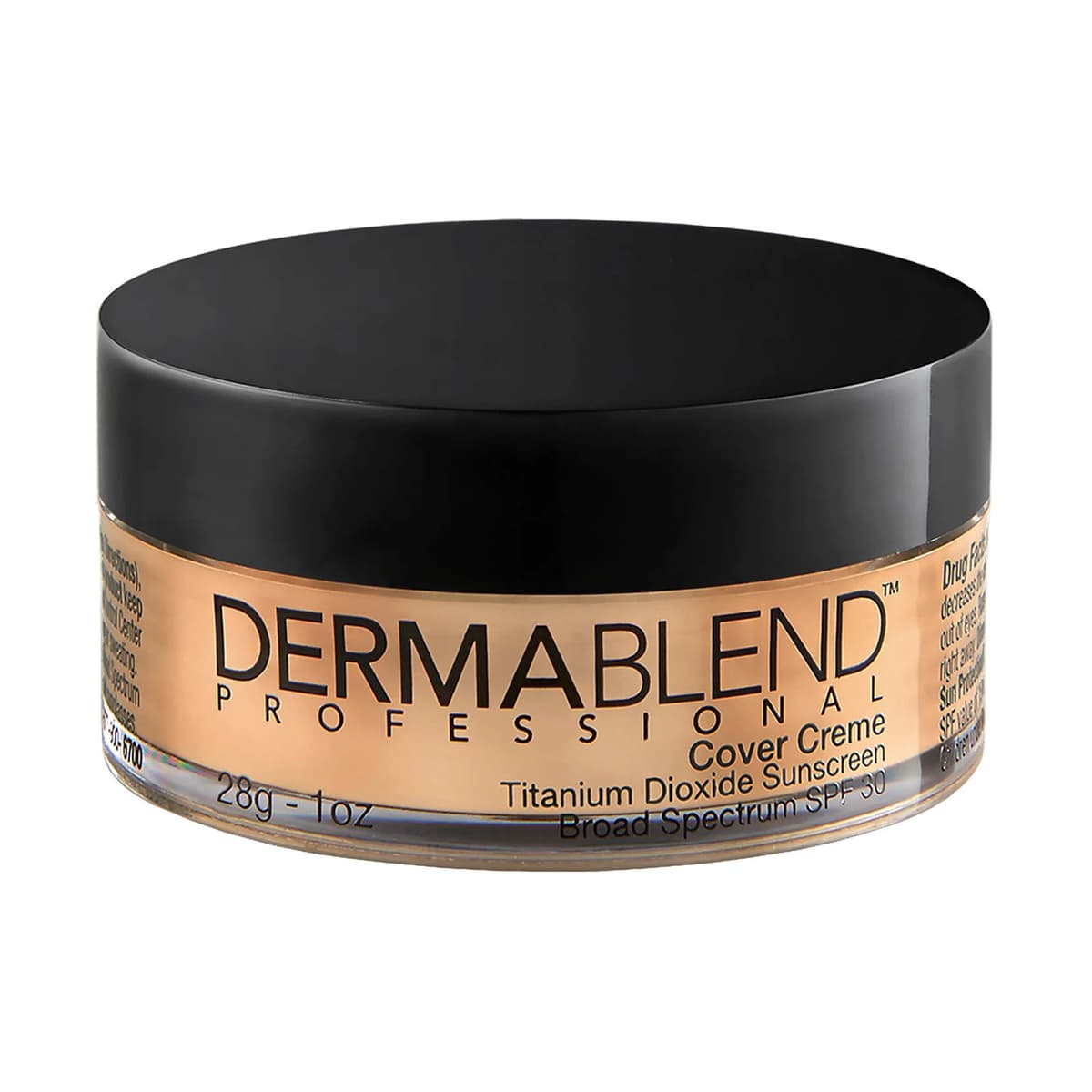 Cover Creme Full Coverage Foundation with SPF 30, #30 Warm - Yellow Beige