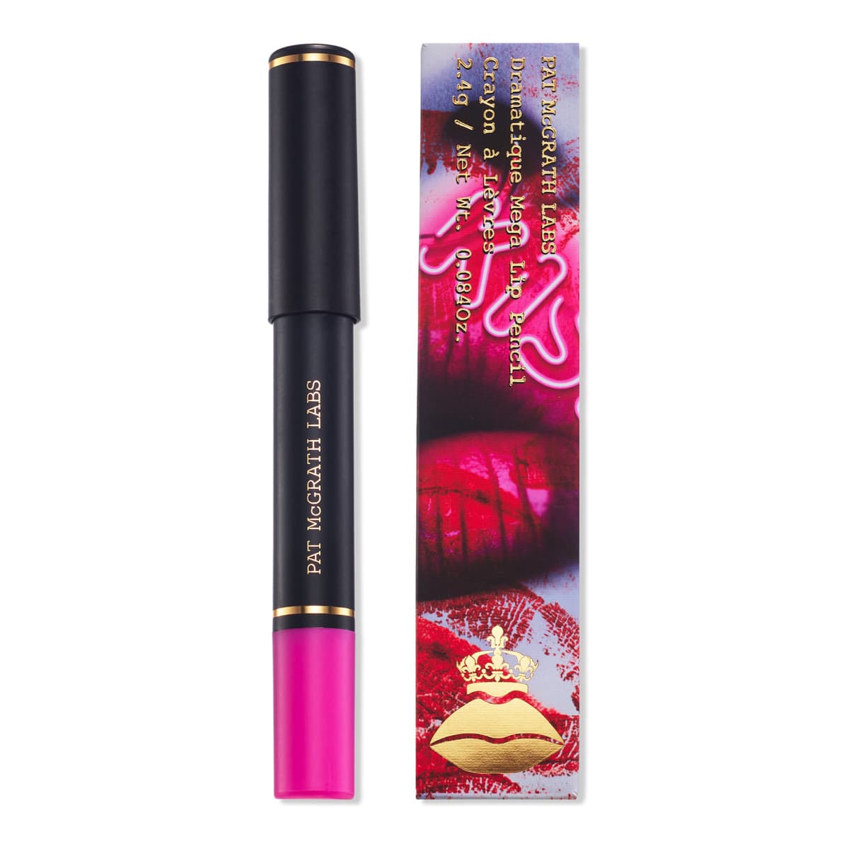Dramatique Mega Lip Pencil, Flashbulb Fuchsia