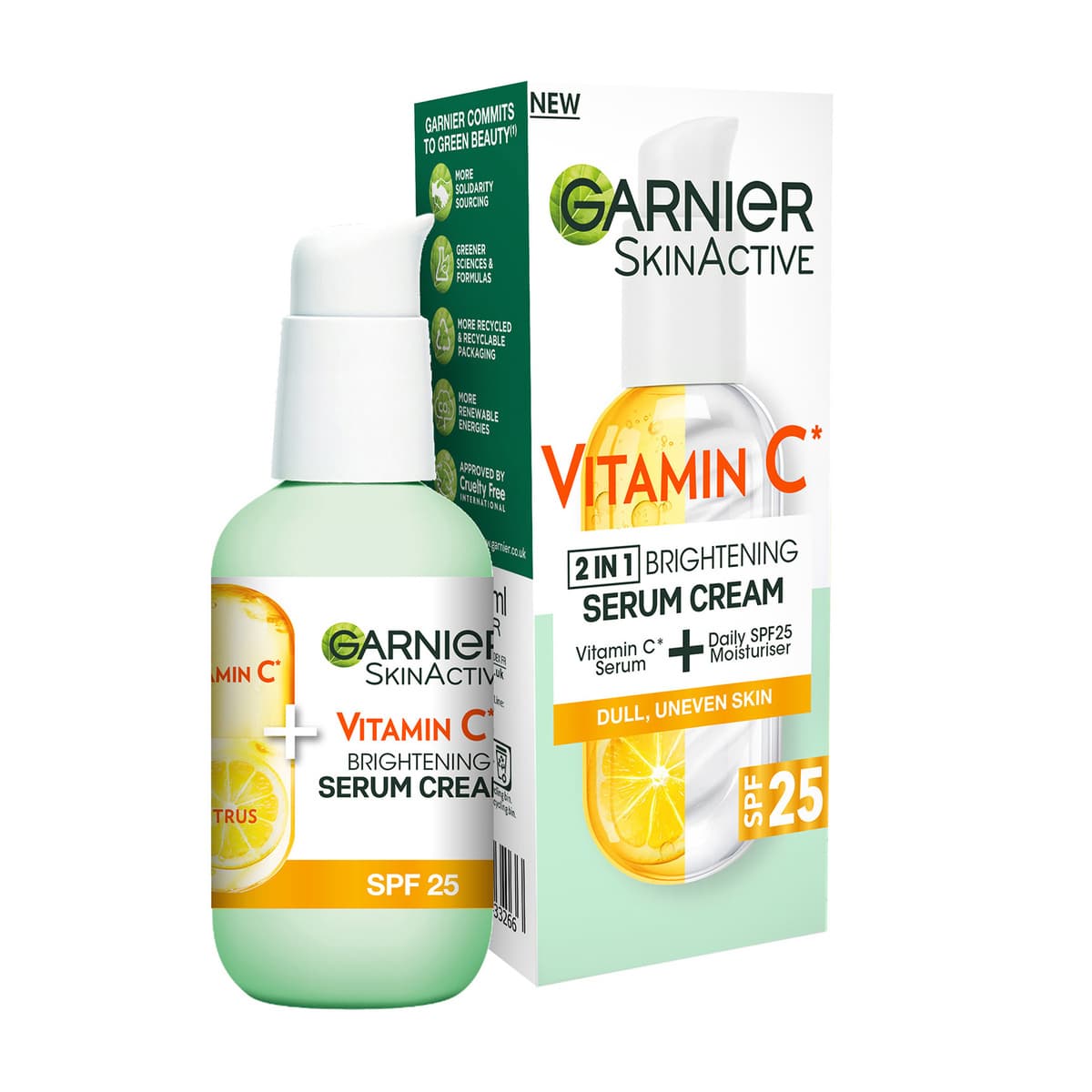 Vitamin C Serum Cream with 20% Vitamin C and SPF25