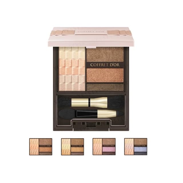 Coffret D'or Nudy Impression Eyes, #03 Blue Beige