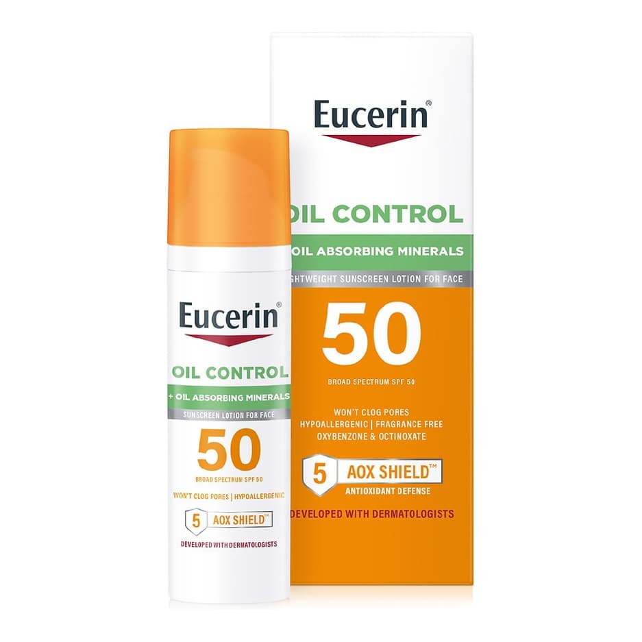 Face Sunscreen Lotion SPF 50, Oil Control