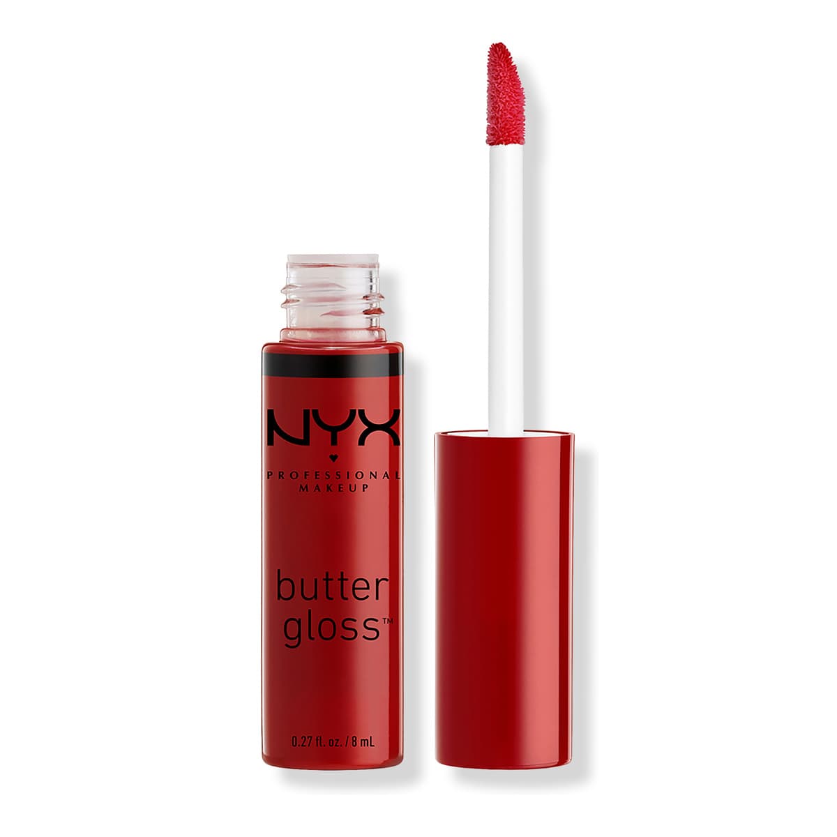 Butter Gloss Non-Sticky Lip Gloss, Red Velvet