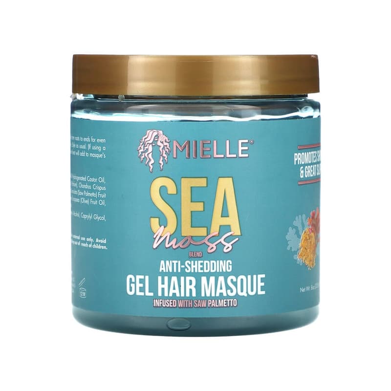 Anti-Shedding Gel Hair Masque, Sea Moss Blend