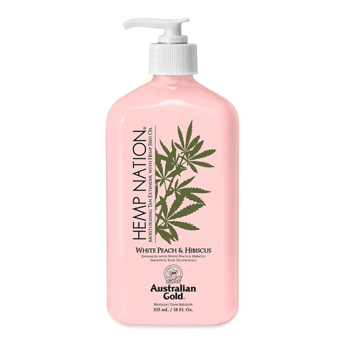 Hemp Nation White Peach & Hibiscus Moisturizing Tan Extender