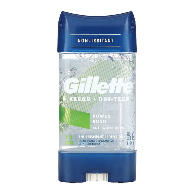Clear + Dri-Tech, Antiperspirant & Deodorant, Power Rush