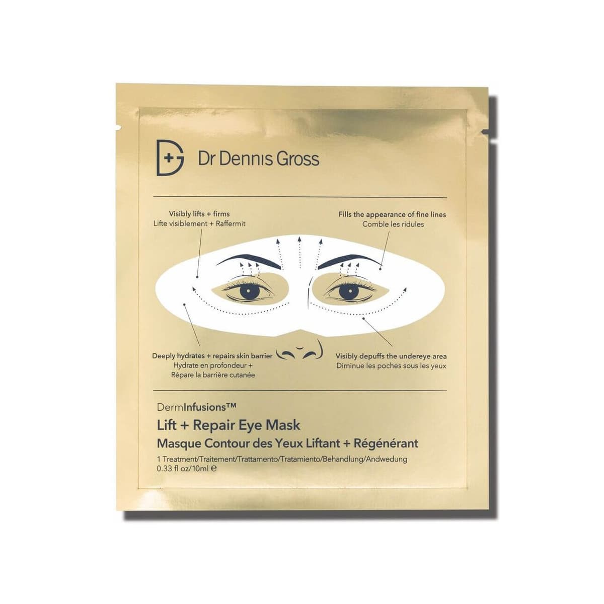 DermInfusions Lift + Repair Eye Mask