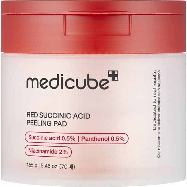 Red Succinic Acid Peeling Pad