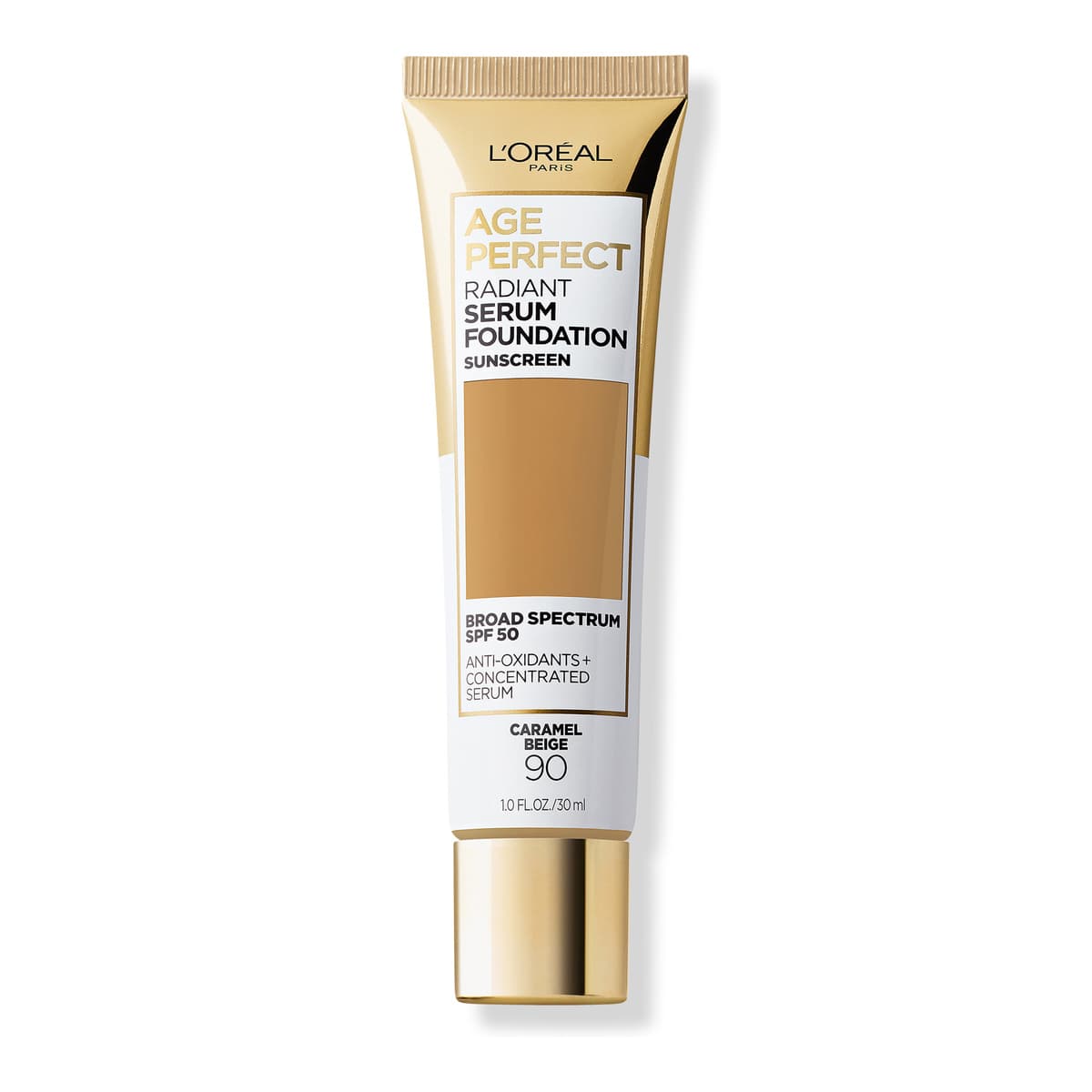 Age Perfect Radiant Serum Foundation, #90 Caramel Beige