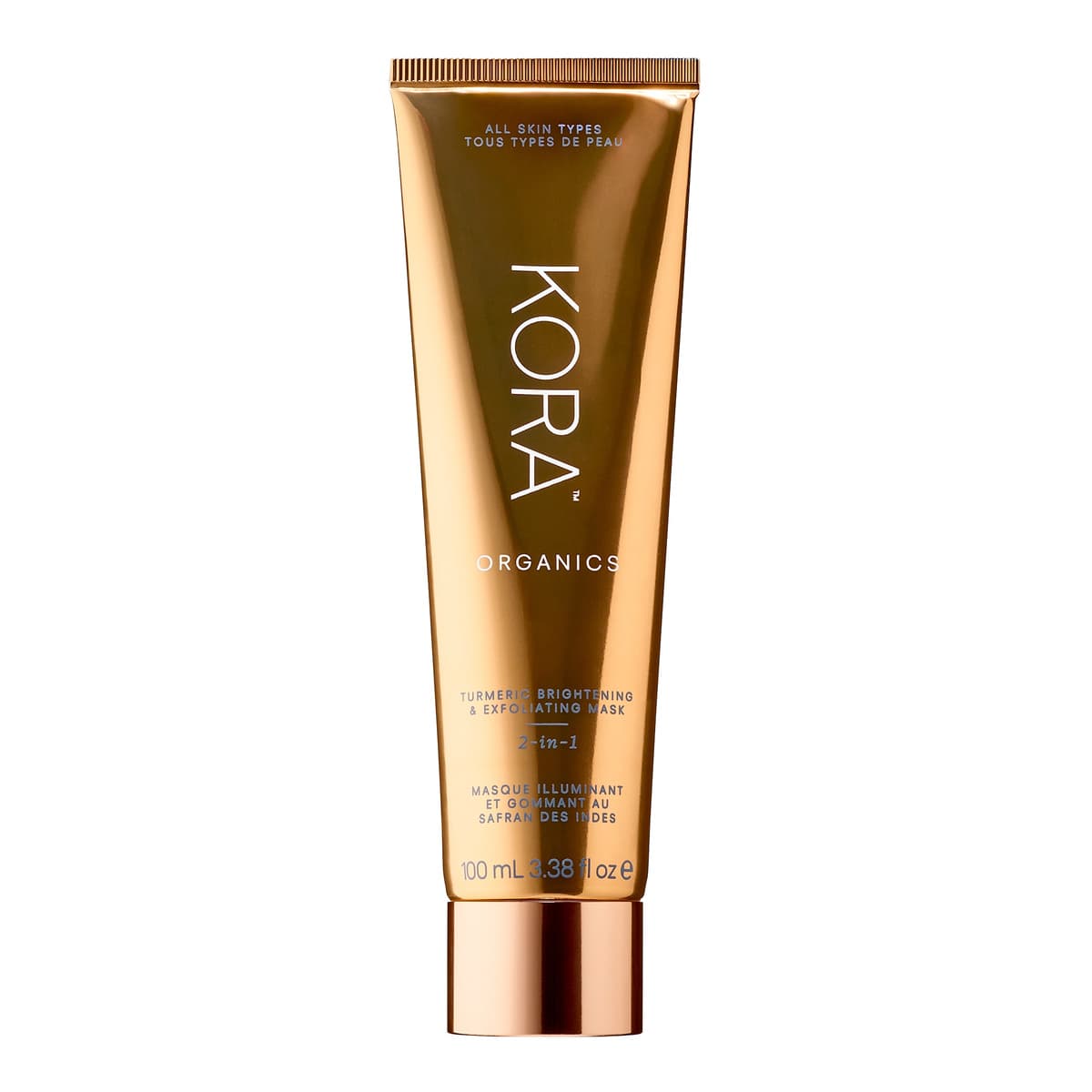 Turmeric Brightening Pore Scrub + Exfoliating Mask