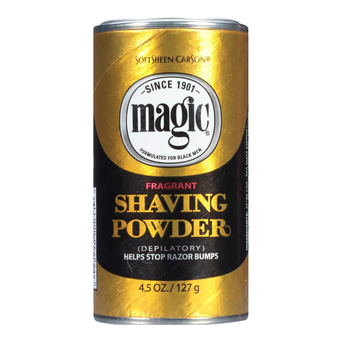 Shaving Powder + Razorless Depilatory with Fragrance for Coarse Textured Beards