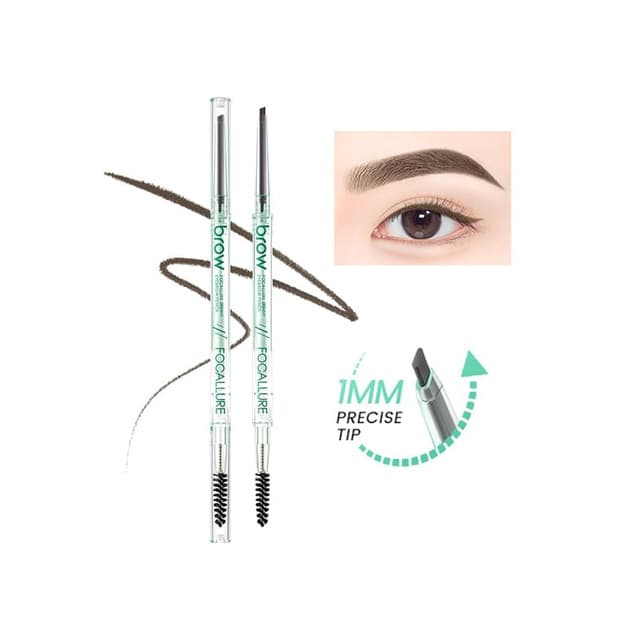 2 in 1 Eyebrow Pencil, #GR01 Dark Grey