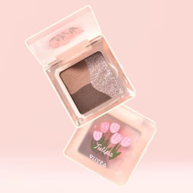 Dreamy Gradient 3 Color Eyeshadow, #N02 Little Gray Diamond