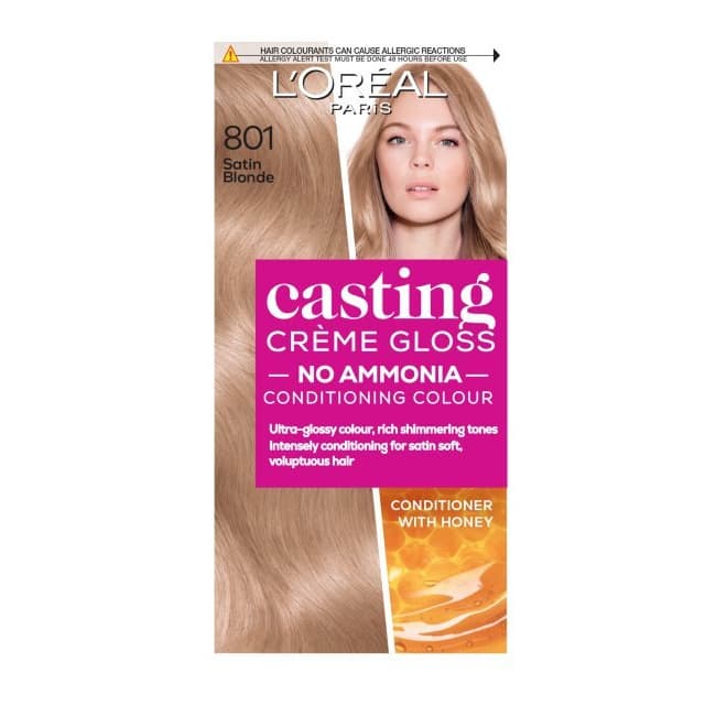 Casting Creme Gloss Semi Permanent Hair Dye 801 Satin Blonde