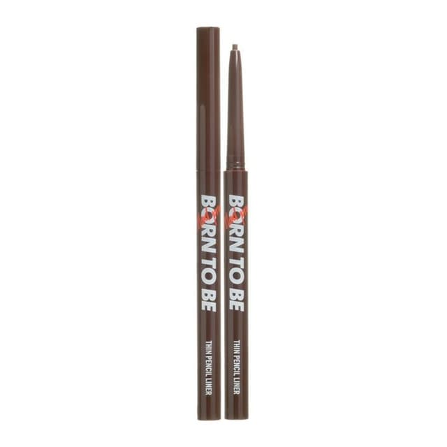 Born To Be Madproof Thin Pencil Liner, #02 Deep Brown