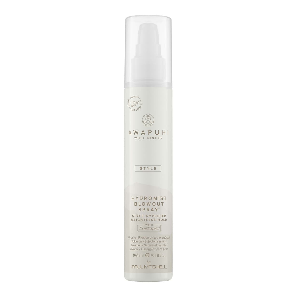 Awapuhi Wild Ginger HydroMist Blow Out Spray