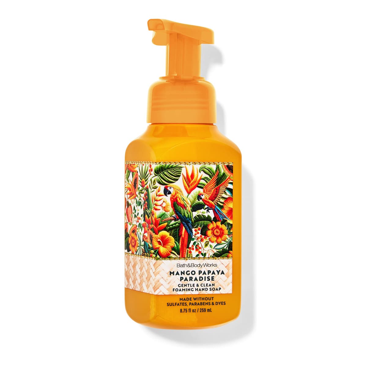 Mango Papaya Paradise, Gentle & Clean Foaming Hand Soap