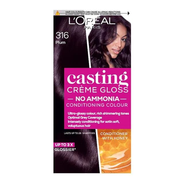 Casting Creme 316 Plum Burgundy Semi Permanent Hair Dye