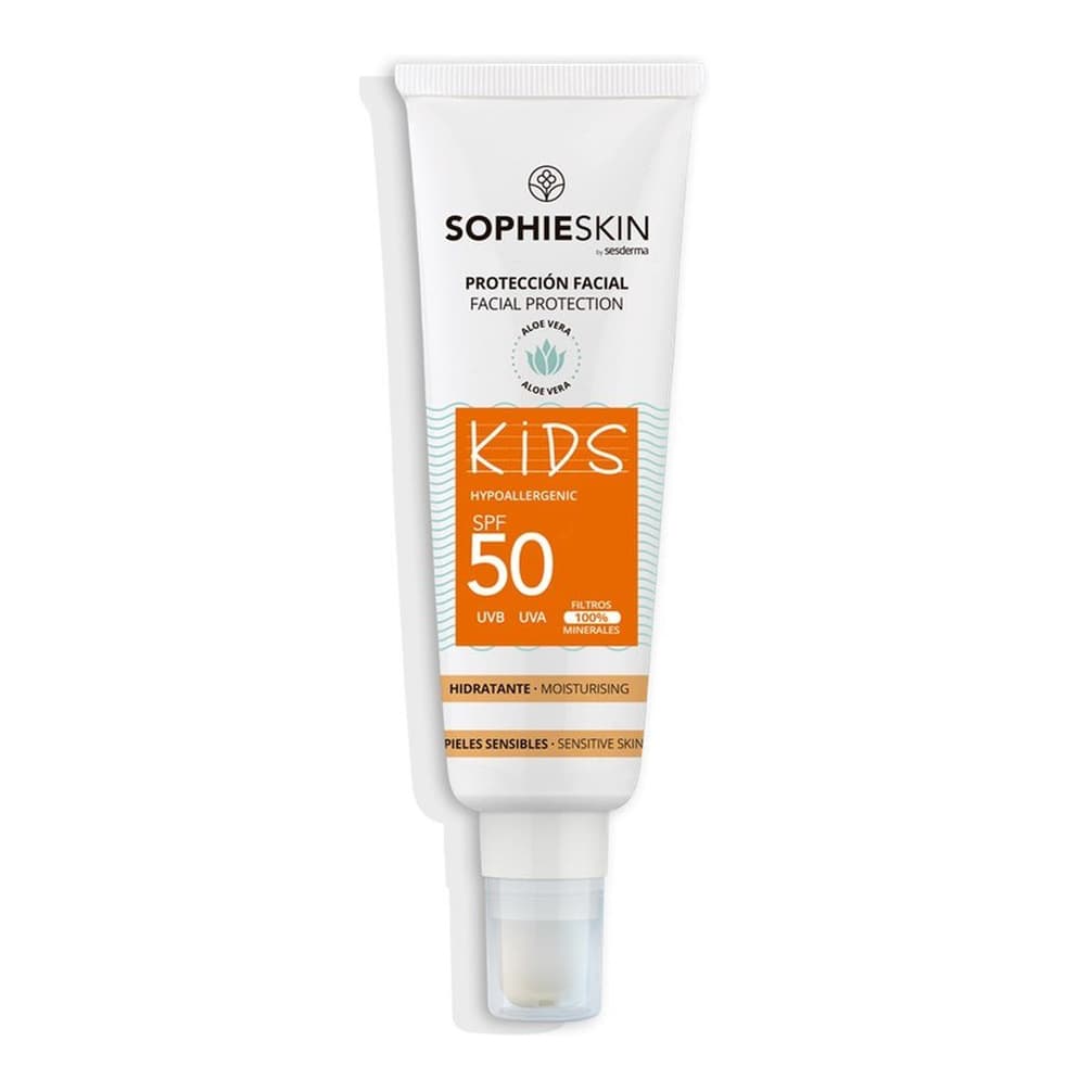 Kids Facial Protection Sunscreen Fragrance-Free SPF50