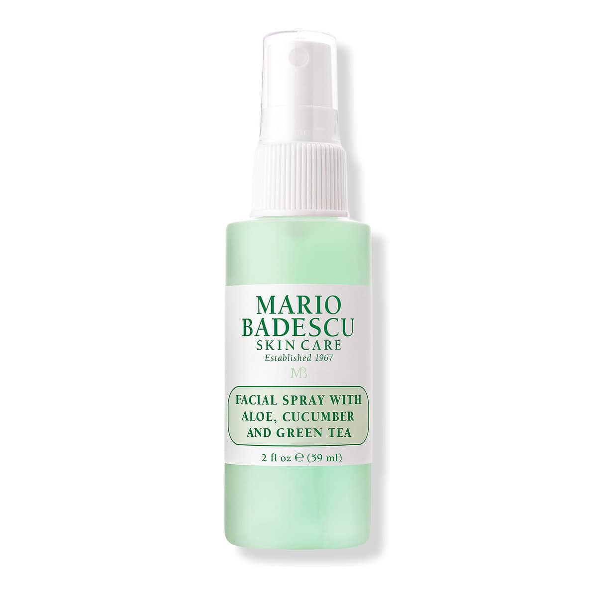 Travel Size Facial Spray with Aloe, Cucumber and Green Tea