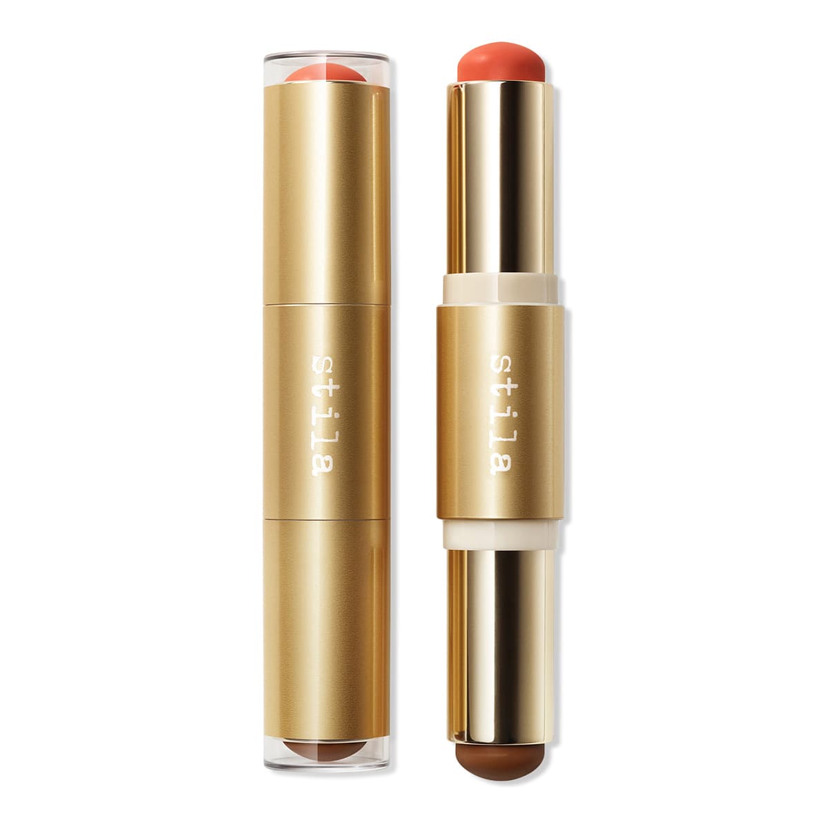 Blush & Bronze Hydro-Blur Cheek Duo, Papaya & Tan