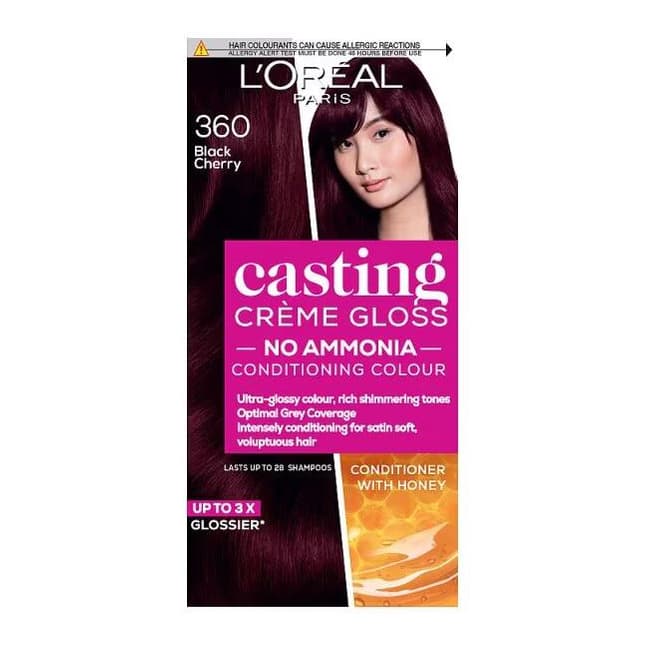 Casting Creme Gloss 360 Black Cherry Semi Permanent Hair Dye