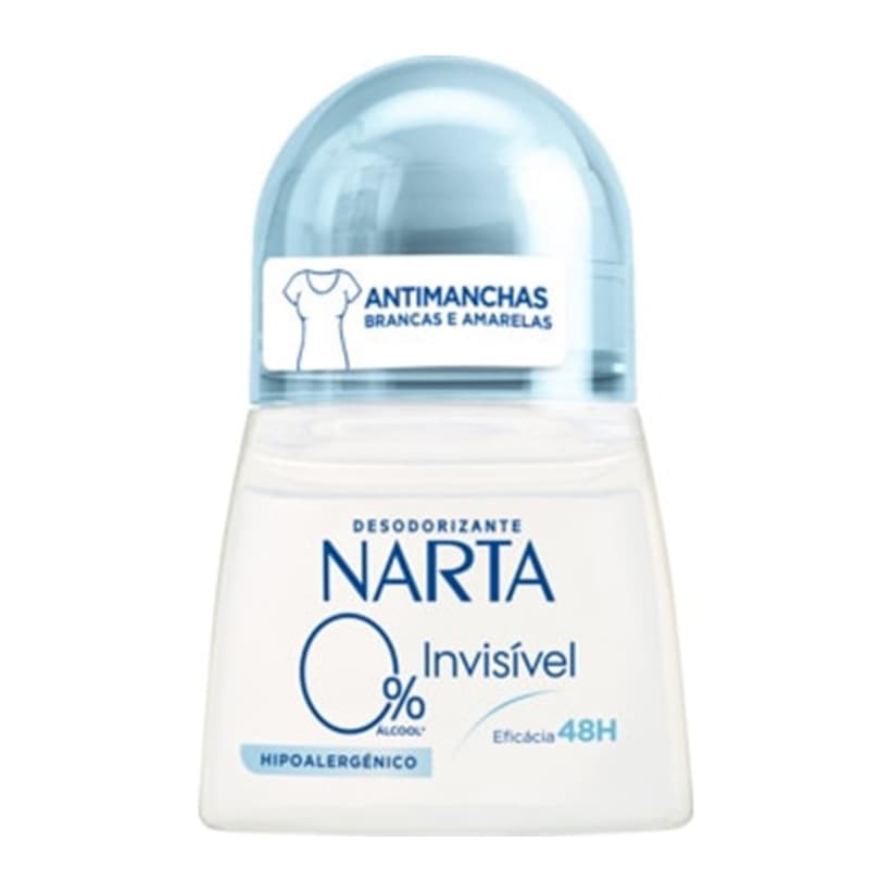 Narta Invisible 0% 48h Anti-Stains Deodorant Roll-On