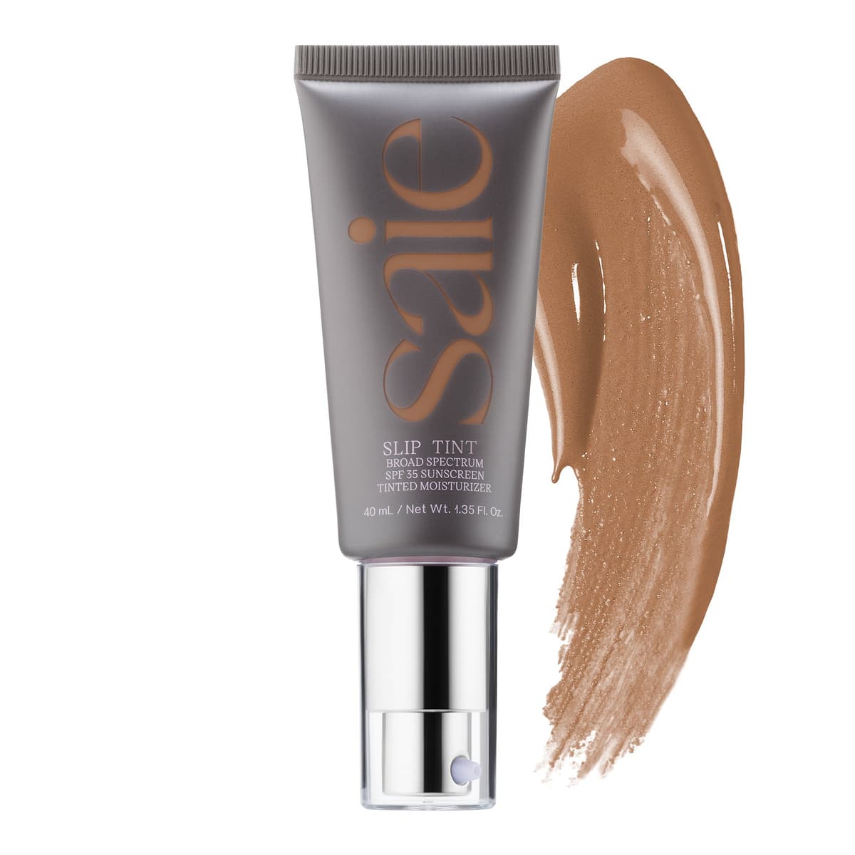 Slip Tint – Lightweight Tinted Moisturizer with Mineral Zinc SPF 35 and Hyaluronic Acid, Six