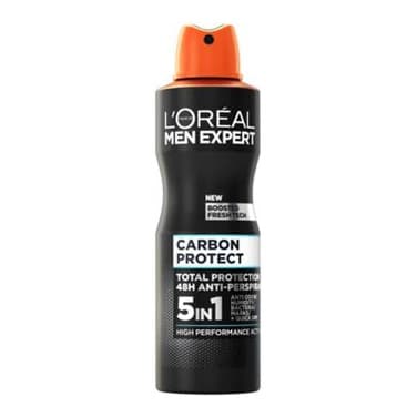L'Oréal Men Expert Carbon Protect Anti-Perspirant 5in1 Men’s Spray Deodorant
