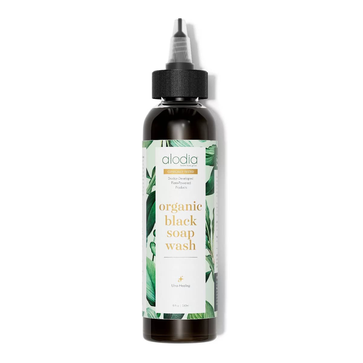 Nourish and Heal Organic Hair Soap Wash - Black