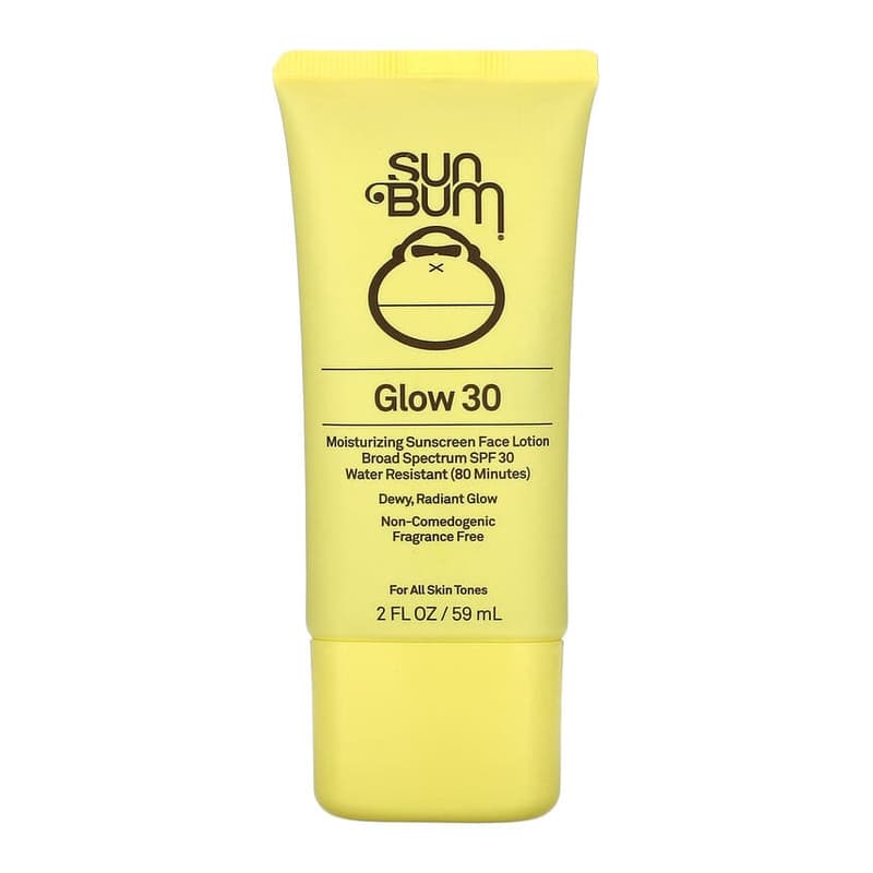 Glow 30, Moisturizing Sunscreen Face Lotion, SPF 30