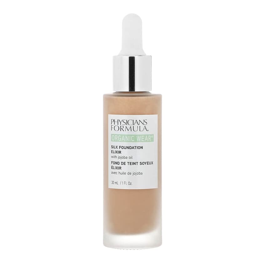 Organic Wear, Silk Foundation Elixir with Jojoba Oil, 1711325 Fair-To-Light