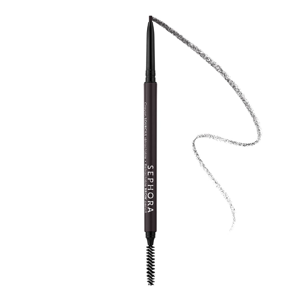 Retractable EyeBrow Pencil - Waterproof, #12 Granite
