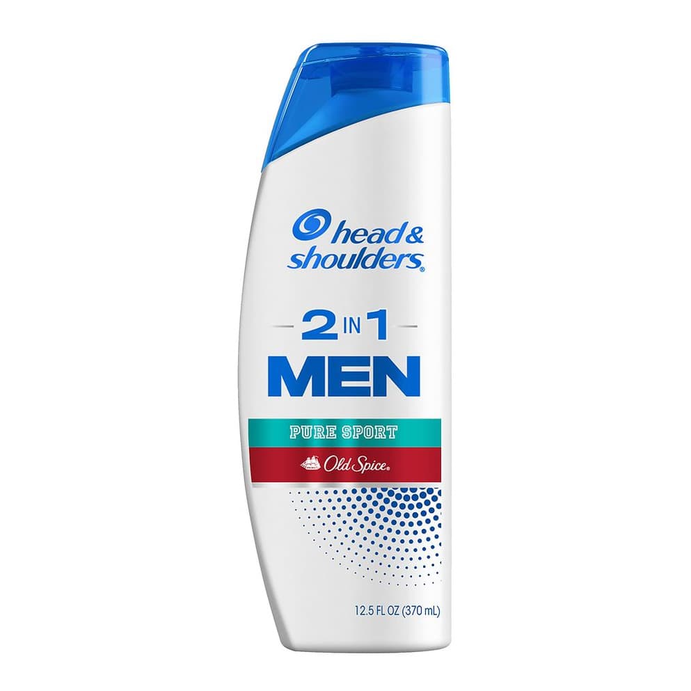 Men's 2 in 1 Dandruff Shampoo and Conditioner Old Spice Pure Sport