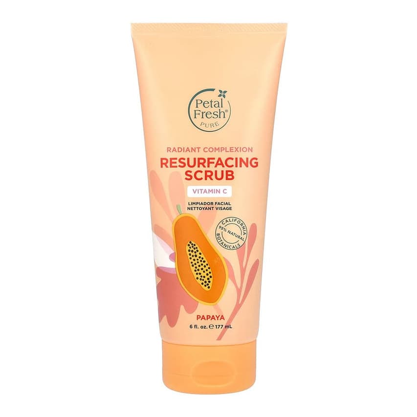 Pure, Radiant Complexion Resurfacing Scrub, Papaya