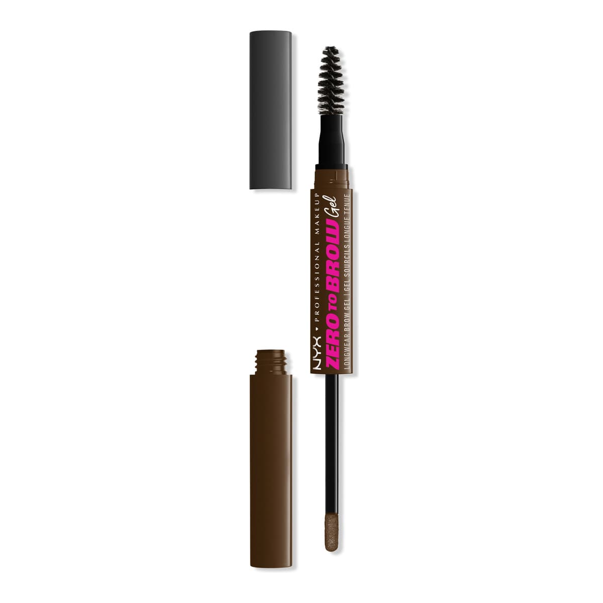 Zero to Brow Longwear Eyebrow Gel, Chocolate