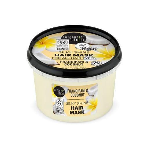 Silky Shine Mask Frangipani & Coconut