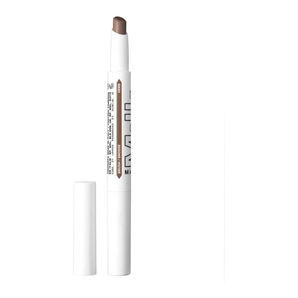 KUSH Cream-to-Powder Brow Shadow Waterproof Eyebrow Pencil, Herb