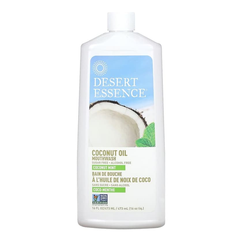 Coconut Oil Mouthwash, Coconut Mint
