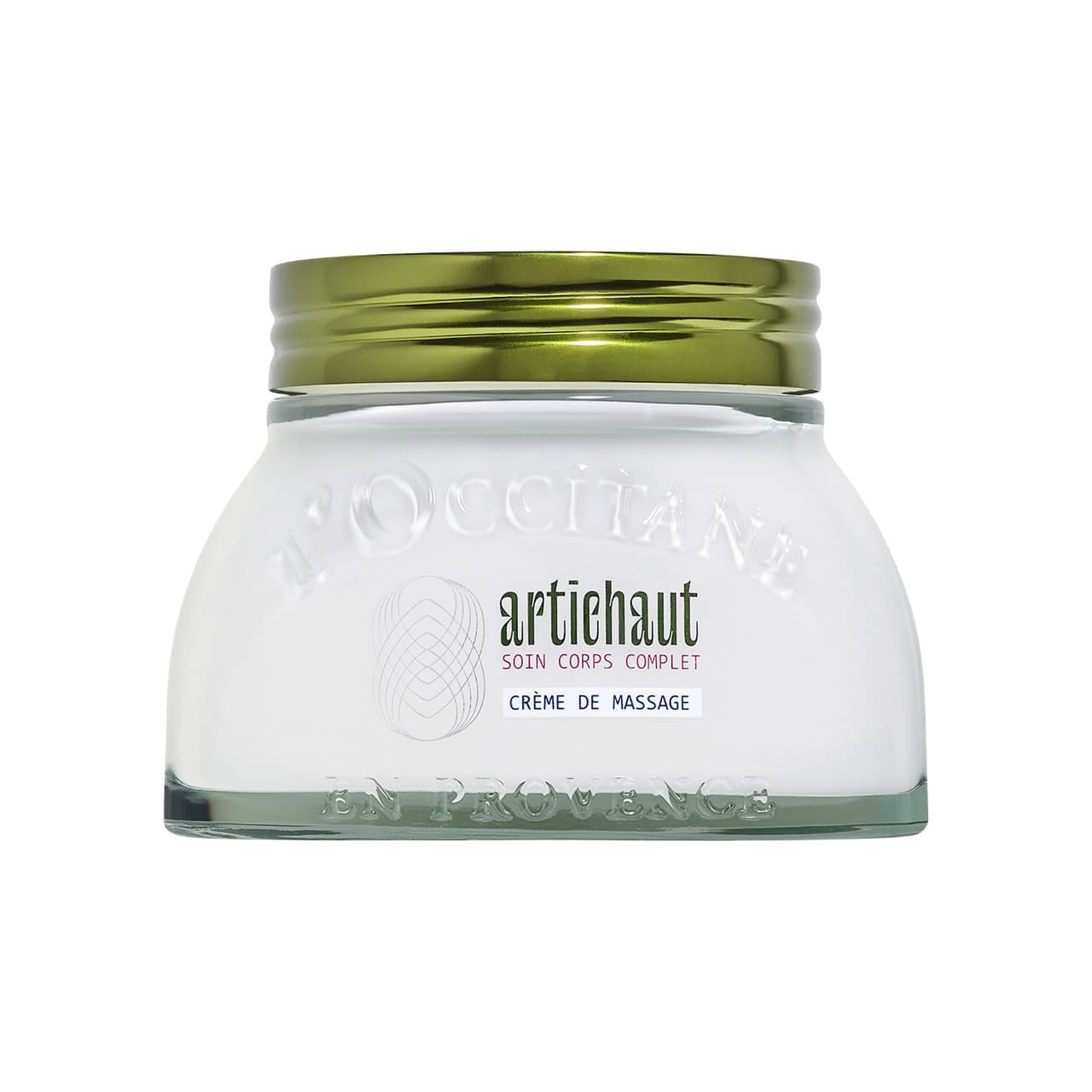 Artichoke Body Cream with massage for visibly redefined and firmer skin