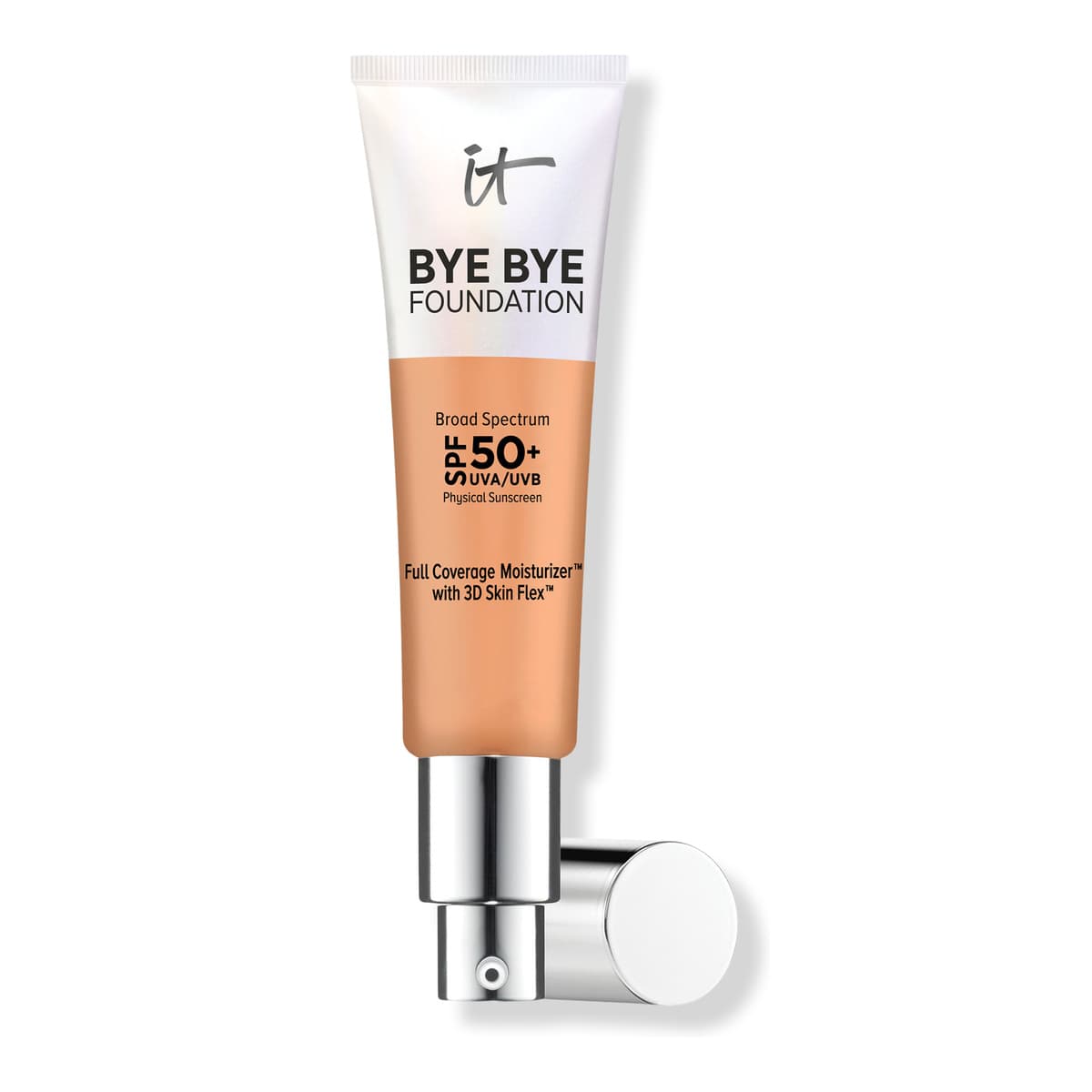 Bye Bye Foundation Full Coverage Moisturizer with SPF 50+, Neutral Tan