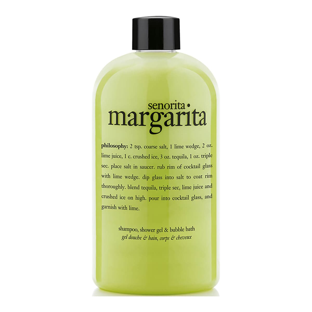 Senorita Margarita Shampoo, Shower Gel and Bubble Bath