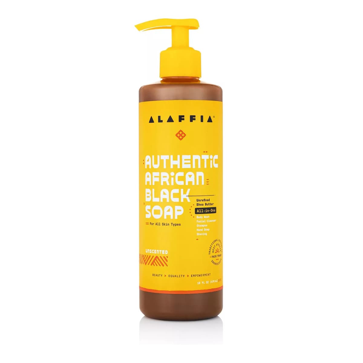 Authentic All-in-One African Black Soap - Unscented