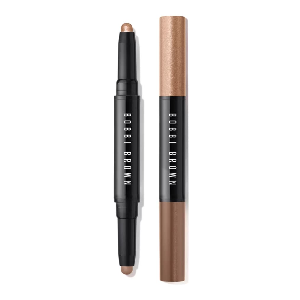 Dual-Ended Long-Wear Cream Shadow Stick, Golden Pink / Taupe