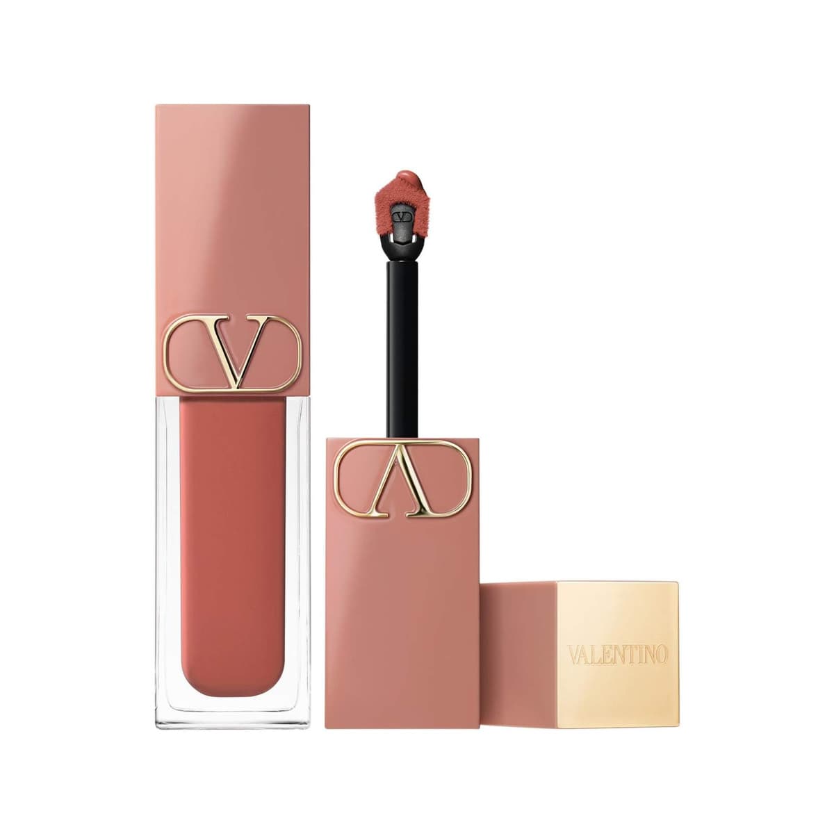 Liquirosso 2 in 1 Soft Matte Liquid Lipstick & Blush, 110A Into The Nude