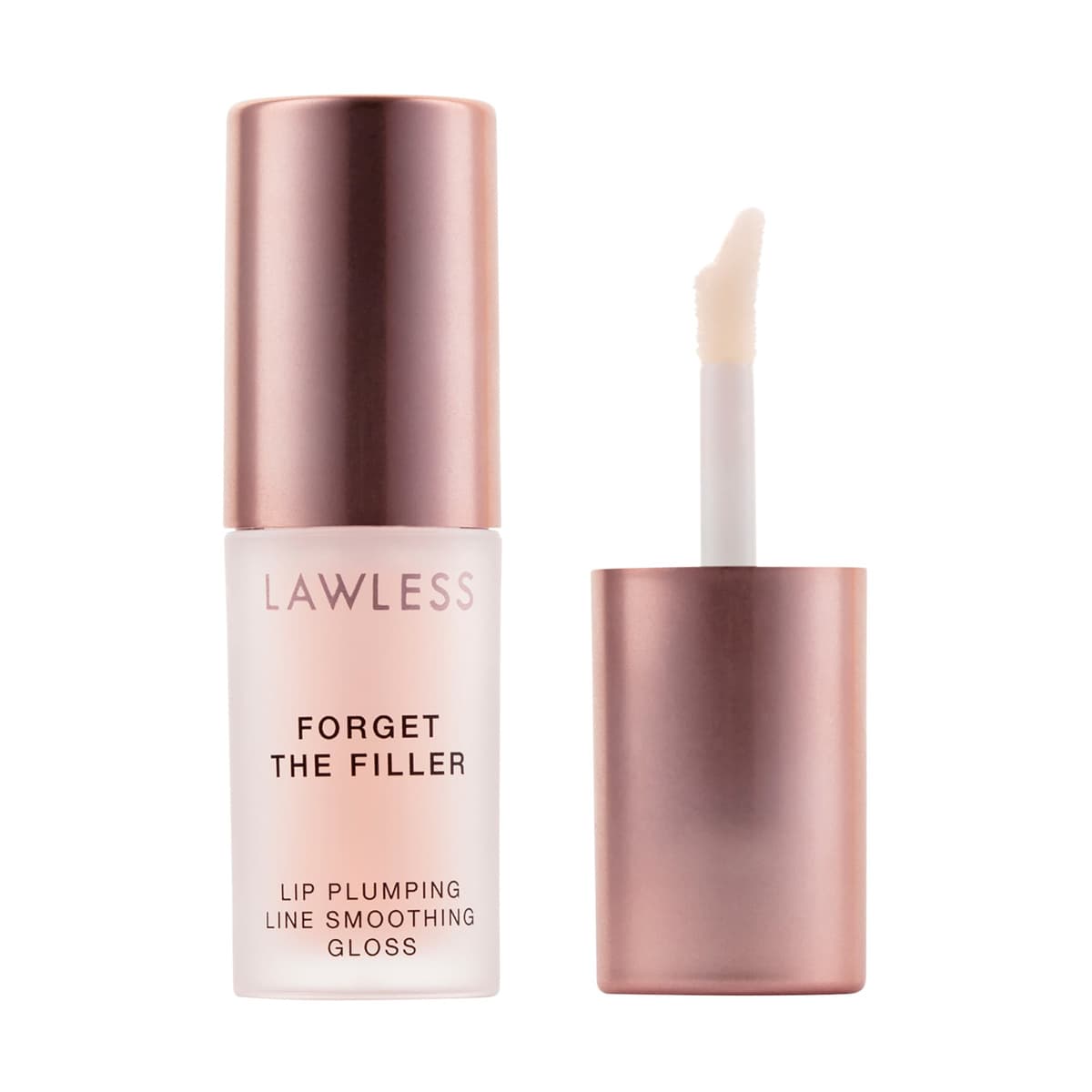 Mini Forget The Filler Lip Plumper Line Smoothing Gloss