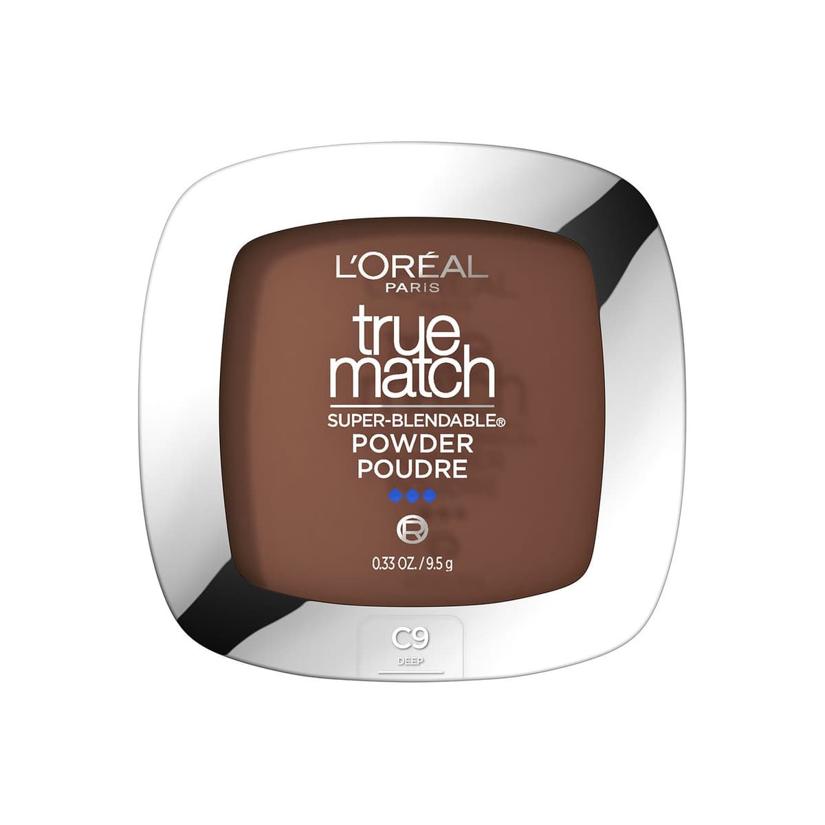 Super-Blendable Oil Free Makeup Powder, C9 Deep