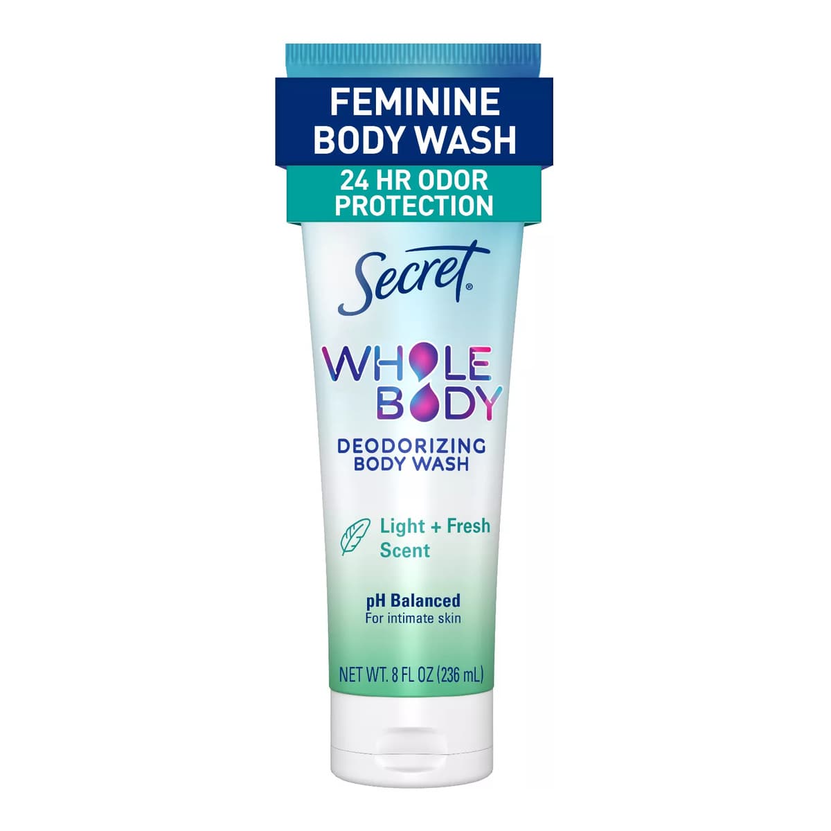Whole Body Deodorizing Feminine Body Wash - Light & Fresh