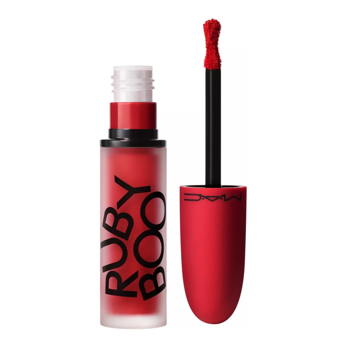 MAC Powder Kiss Liquid Lip Colour, ruby boo